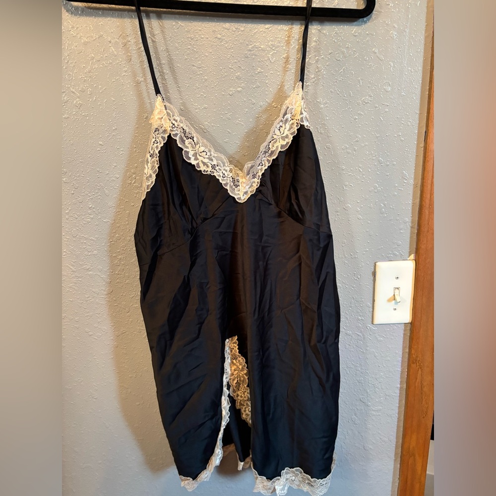 Satin nightgown